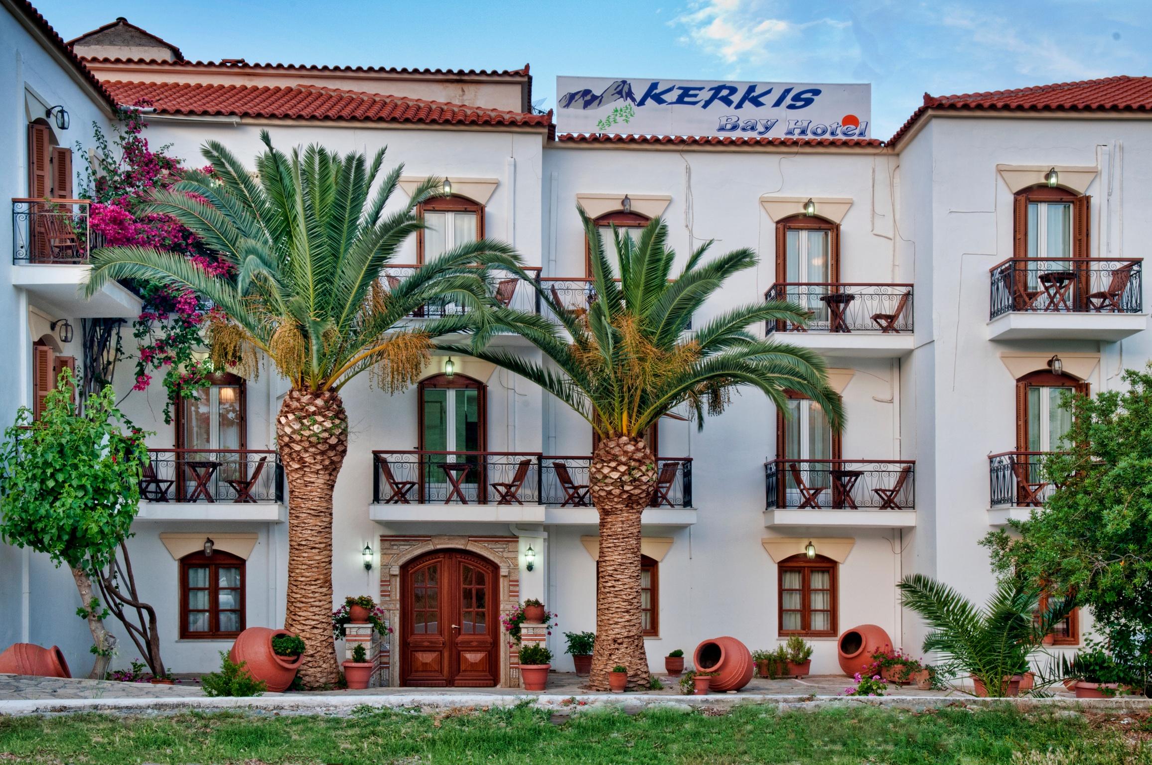Kerkis Bay Hotel Marathokampos Ngoại thất bức ảnh
